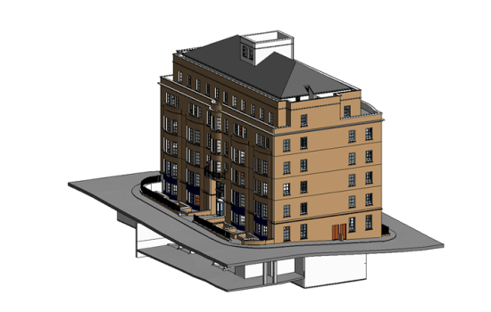 The final LOD 300 (Level of Development) Revit model was delivered promptly to a very satisfied client.